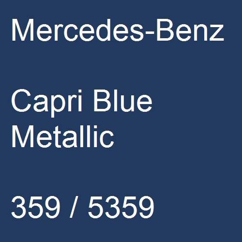 Mercedes-Benz, Capri Blue Metallic, 359 / 5359.